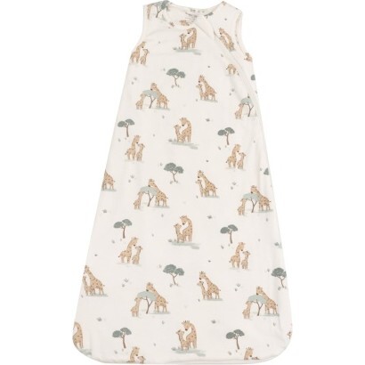 Giraffe Families Sleep Bag, Tan