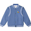 Adventure Varsity Jacket in Slated Blue - Jackets - 1 - thumbnail