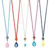 Women's Carnival Evil Eye Teardrop Necklace 18-26" - Necklaces - 3