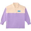 Violet Colorblock Polo - Polo Shirts - 1 - thumbnail