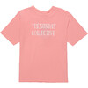 Organic Sunday Tee, Petal Pink - T-Shirts - 1 - thumbnail