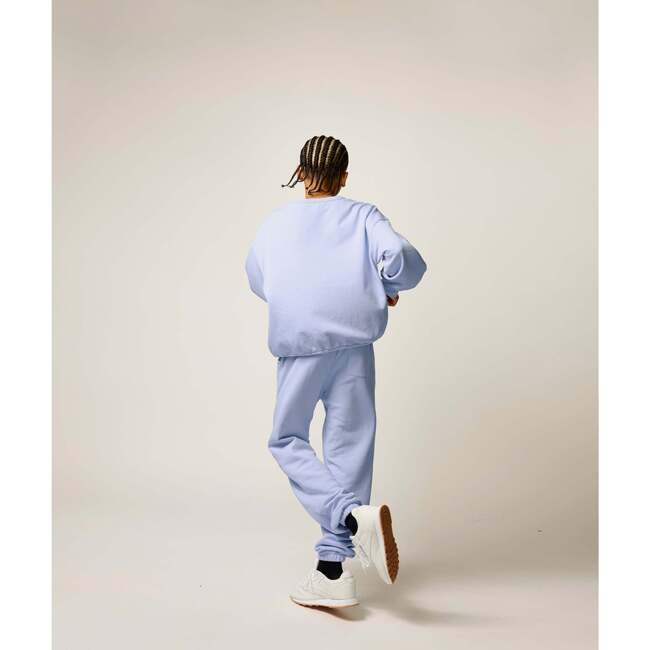 Organic Weekend Drawstring Jogger, Cool Rain - Sweatpants - 3