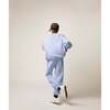 Organic Weekend Drawstring Jogger, Cool Rain - Sweatpants - 3