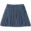 Holly Check Skort, Blue - Skirts - 1 - thumbnail