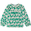 Meadows Blouse in Forest Friends - Blouses - 1 - thumbnail