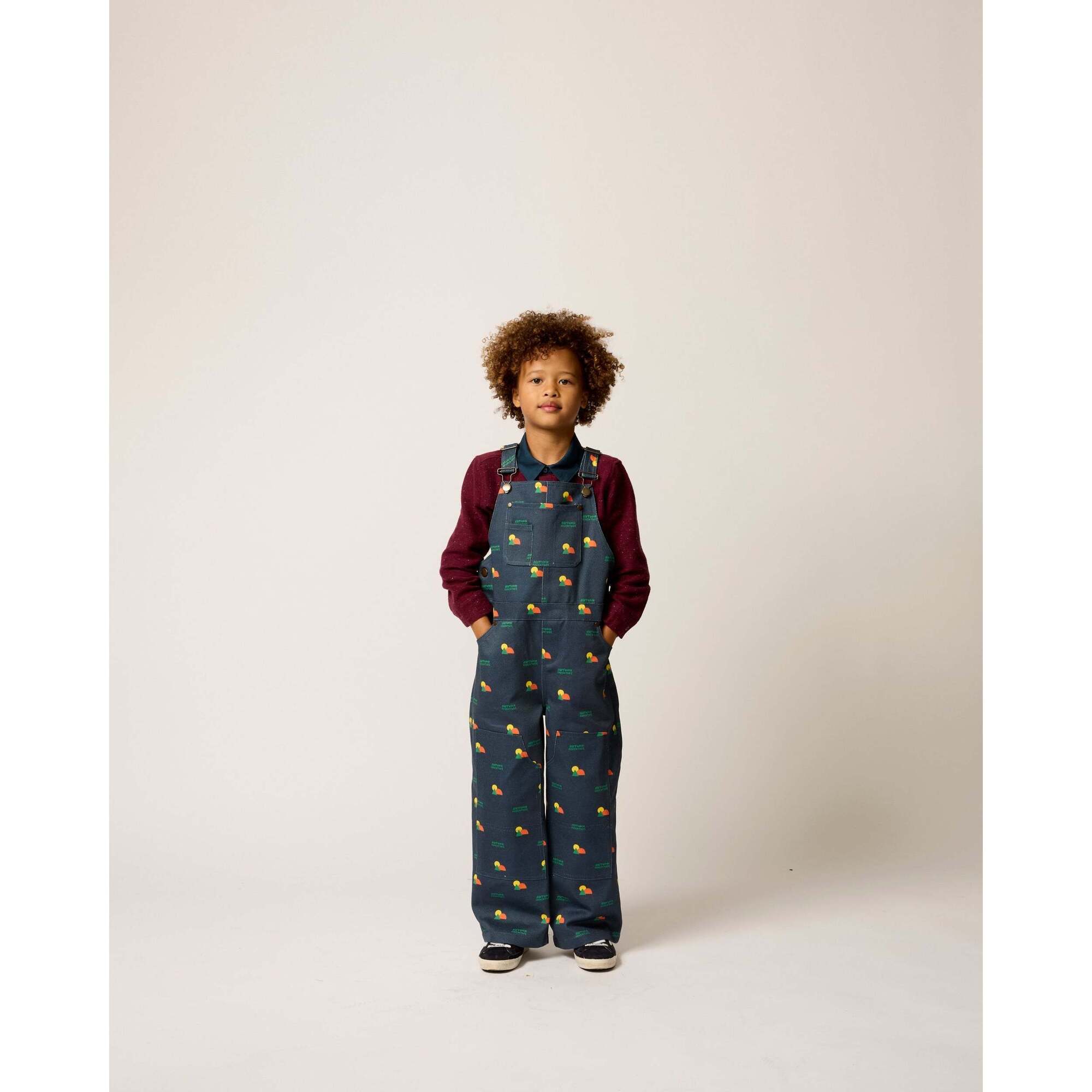 Market Overalls, Adventure Print - The Sunday Collective Market Overalls, Adventure Print - The Sunday Collective