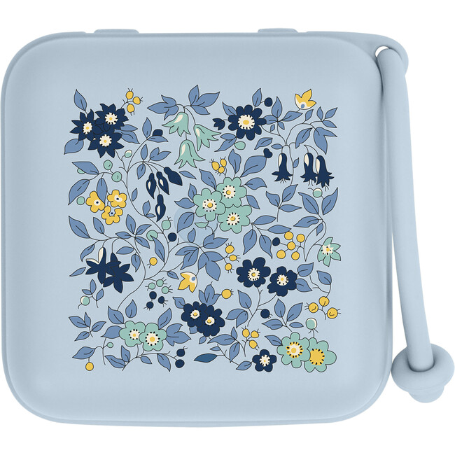 BIBS x LIBERTY Pacifier Box Chamomile Lawn, Baby Blue