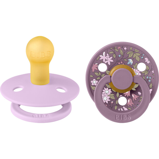 BIBS x LIBERTY Colour Chamomile Lawn, Violet Sky Mix (Pack Of 2) - Pacifiers - 2