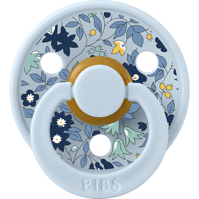 BIBS x LIBERTY Colour Chamomile Lawn, Baby Blue Mix (Pack Of 2) - Pacifiers - 4