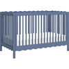 Swell 4-in-1 Convertible Crib with Toddler Bed Conversion Kit in Cove Blue - Cribs - 1 - thumbnail