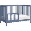 Swell 4-in-1 Convertible Crib with Toddler Bed Conversion Kit in Cove Blue - Cribs - 6