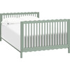 Swell 4-in-1 Convertible Crib with Toddler Bed Conversion Kit in Light Sage - Cribs - 9