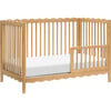 Swell 4-in-1 Convertible Crib with Toddler Bed Conversion Kit in Honey - Cribs - 9