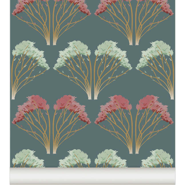 Saules Non-Woven Wallpaper, Smoked