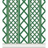 Treillage Non-Woven Wallpaper, Green - Wallpaper - 1 - thumbnail