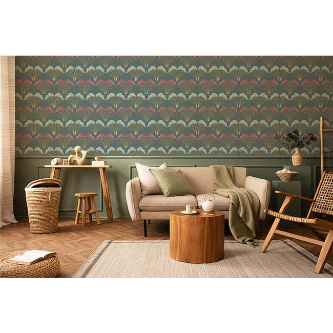 Saules Non-Woven Wallpaper, Smoked