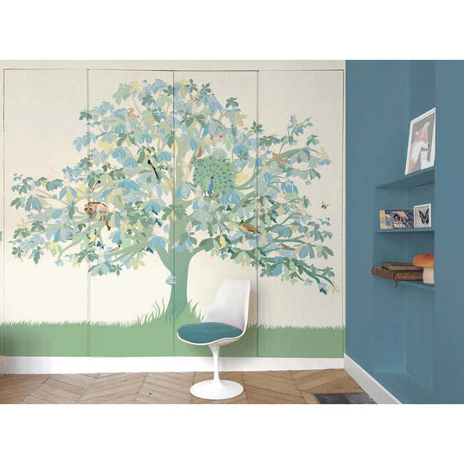 Standard Decor Chestnut Tree KI Wallpaper, Sea Green