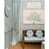 Treillage Non-Woven Wallpaper, Celadon - Wallpaper - 3