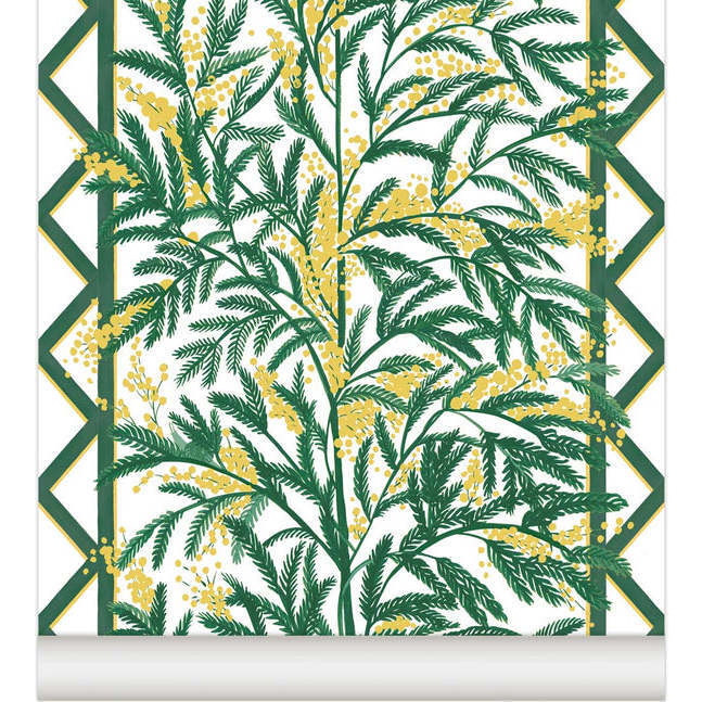 Mimosas Non-Woven Wallpaper, Mimosa