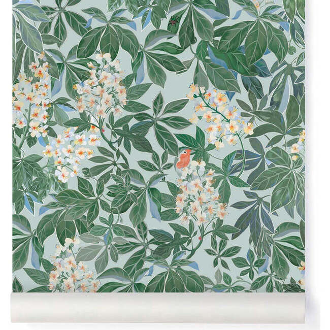 Marronniers Chestnut Non-Woven Wallpaper, Stem - Wallpaper - 1