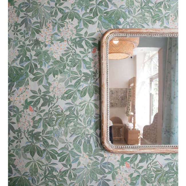 Marronniers Chestnut Non-Woven Wallpaper, Stem - Wallpaper - 4
