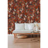 Marronniers Chestnut Non-Woven Wallpaper, Oxblood - Wallpaper - 3