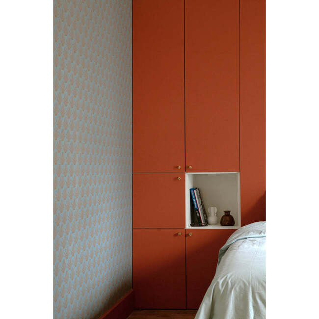 Maracas Non-Woven Wallpaper, Caramel - Wallpaper - 3