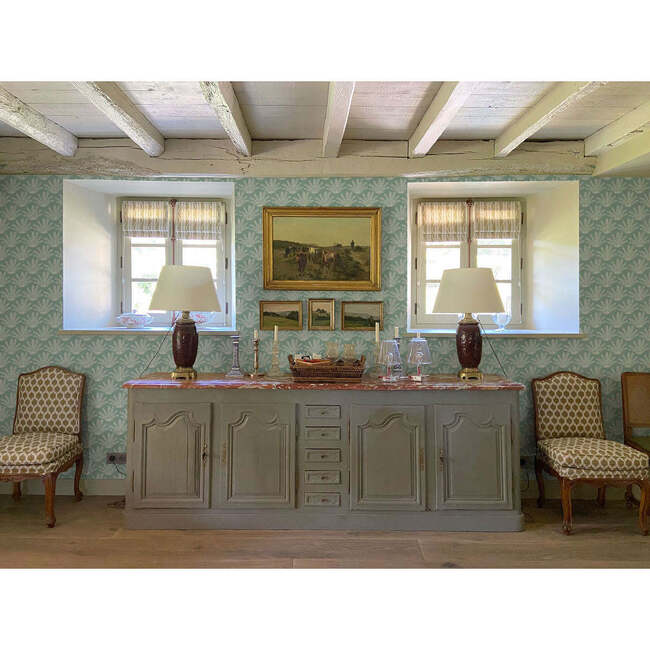 Maracas Non-Woven Wallpaper, Sage