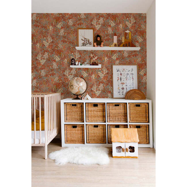 Marronniers Chestnut Non-Woven Wallpaper, Caramel - Wallpaper - 3