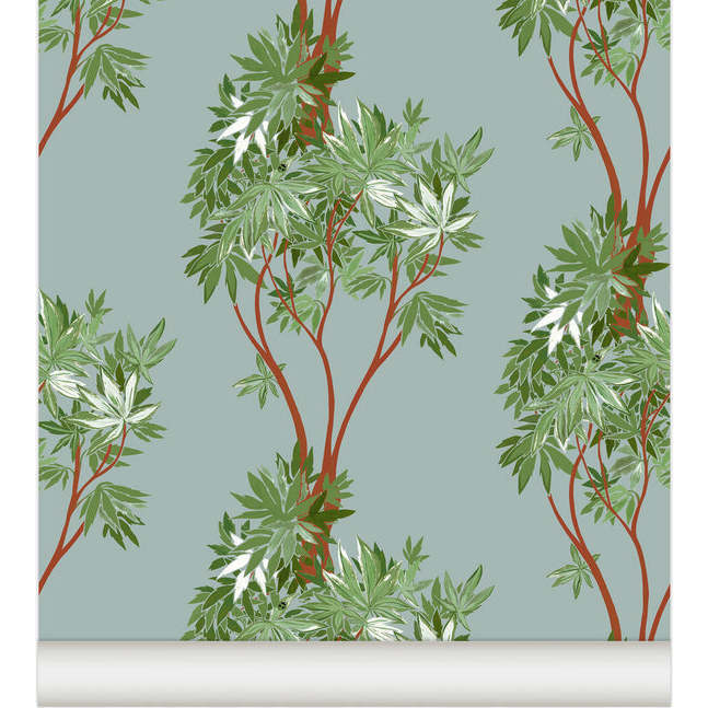 Maple Non-Woven Wallpaper, Calm Morning