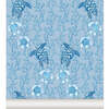 Kûrma Non-Woven Wallpaper, Ocean Blue - Wallpaper - 1 - thumbnail