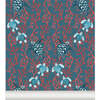 Kûrma Non-Woven Wallpaper, Prussian Blue - Wallpaper - 1 - thumbnail