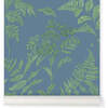 Fougeres Fern Print Non-Woven Wallpaper, Summer Night - Wallpaper - 1 - thumbnail