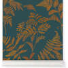 Fougeres Fern Print Non-Woven Wallpaper, Rust - Wallpaper - 1 - thumbnail