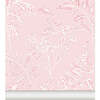 Fougeres Fern Print Non-Woven Wallpaper, Pink - Wallpaper - 1 - thumbnail