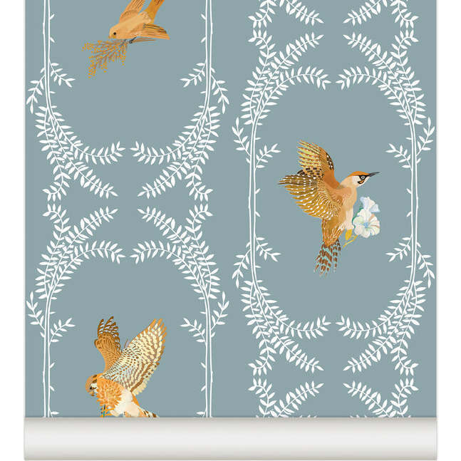 Envolée Non-Woven Wallpaper, Storm