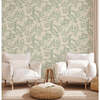 Fougeres Fern Print Non-Woven Wallpaper, Beige - Wallpaper - 6