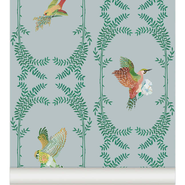 Envolée Non-Woven Wallpaper, Hawthorn