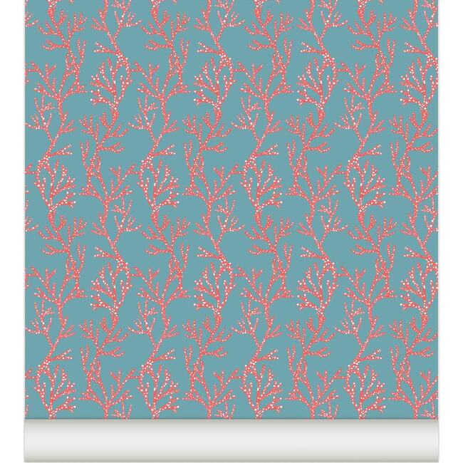 Corail Non-Woven Wallpaper, Mist