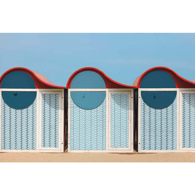 Chlorophylle Non-Woven Wallpaper, Prussian Blue