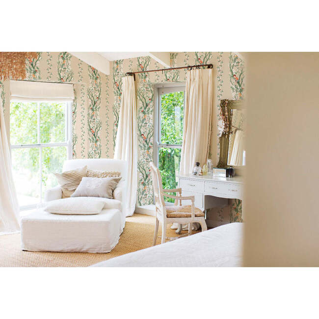 Camomille Non-Woven Wallpaper, Verbena