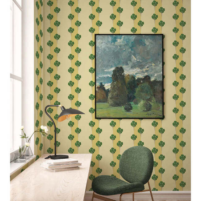 Arborescence Non-Woven Wallpaper, Verbena