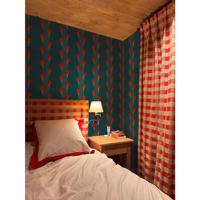 Arborescence Non-Woven Wallpaper, Persian Blue