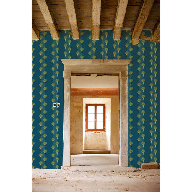 Arborescence Non-Woven Wallpaper, Ink - Wallpaper - 2