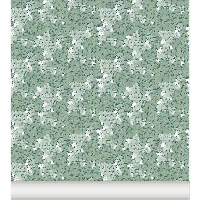 Anémones Non-Woven Wallpaper, Thunderstorm