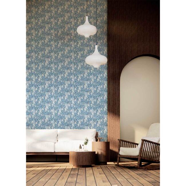 Anémones Non-Woven Wallpaper, Ocean