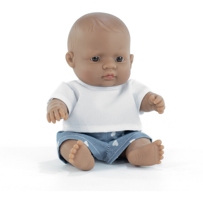 Baby Doll Hispanic Boy 8 1/4'' (Bag) - My friends & Me