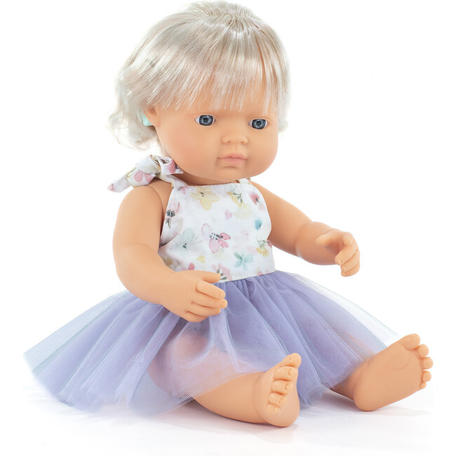 Baby Doll Caucasian girl with hearing implant 15'' (box) - My Friends & Me