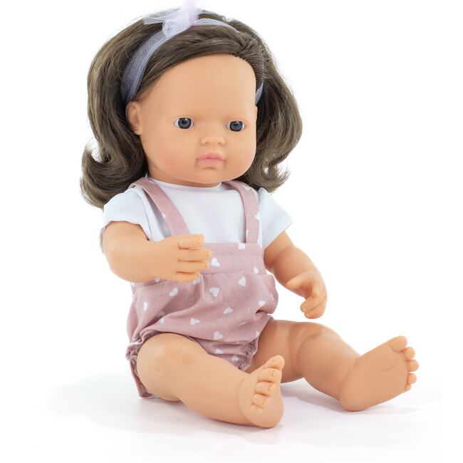 Baby Doll Brunette girl 15'' (box) - My Friends & Me