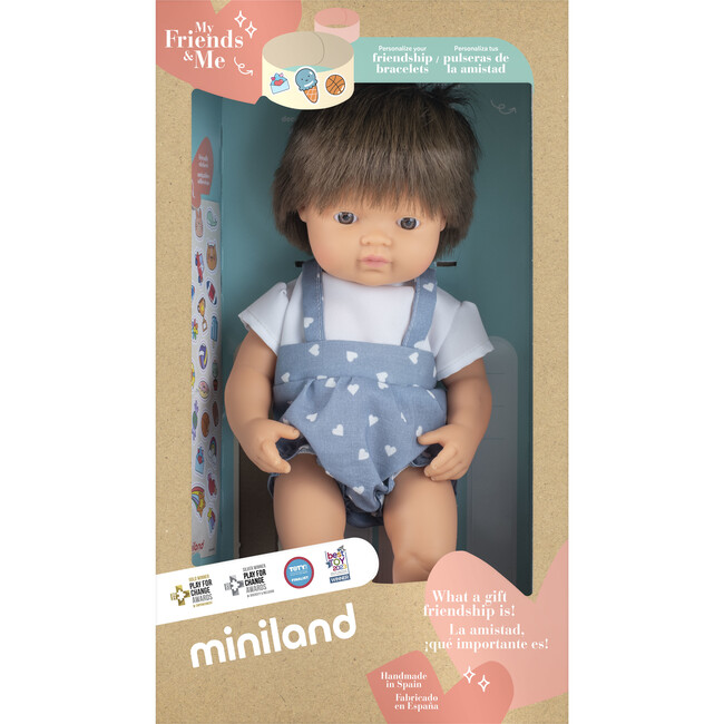 Baby Doll Brunette boy 15'' (box) - My Friends & Me - Dolls - 2